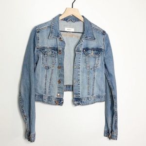 Cropped Denim Jacket